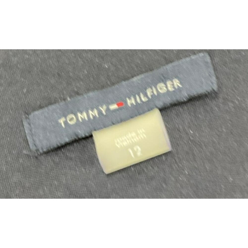 Tommy Hilfiger Colorblock Sleeveless Sheath Dress Size 12 Large Fitted Stretch - Picture 5 of 6